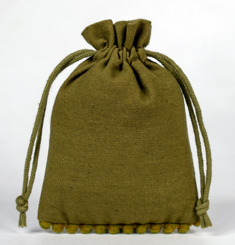 Designer Cotton Drawstring Bag