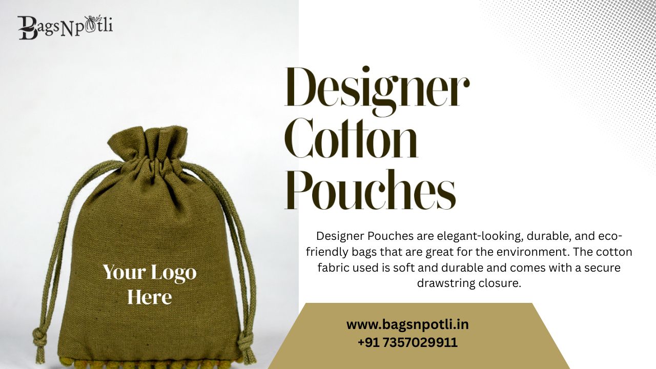 Designer Cotton Pouch